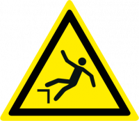 Pericolo di caduta con dislivello