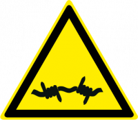Pericolo filo spinato